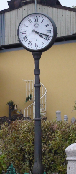 outdoor clock