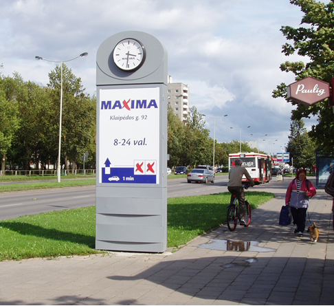 viešųjų erdvių laikrodis