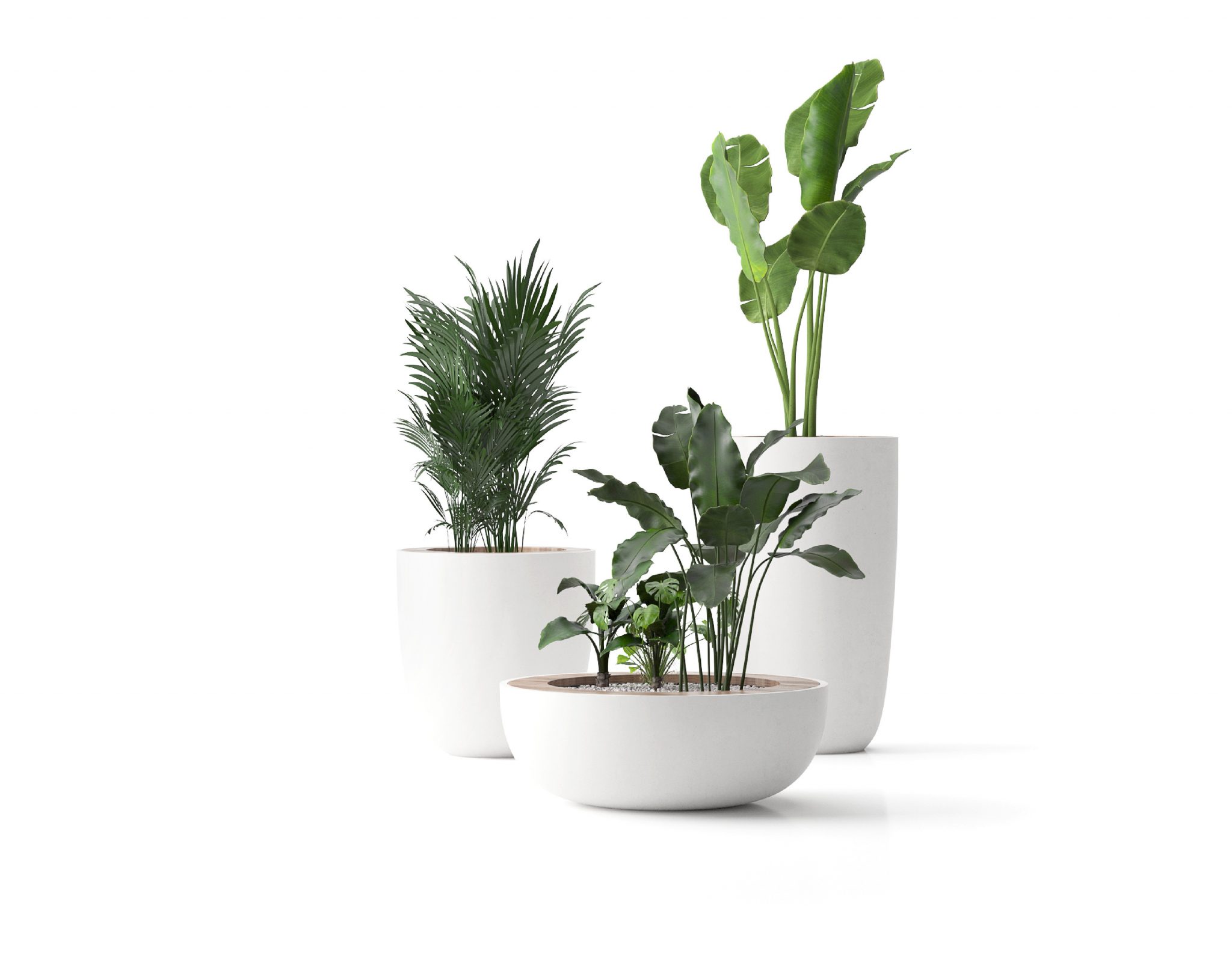LID PLANTERS 1 Lauko vazonas