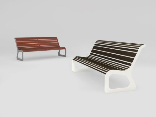 Modernus lauko suolas MOKO WOOD1